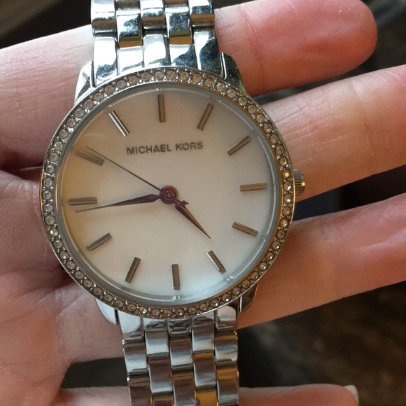 Michael Kors Mk318 All Stainless Steel 